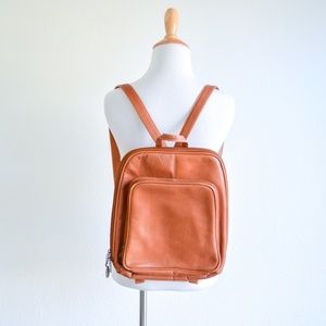 Vintage Leather Backpack